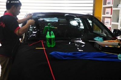 【圖】奧迪A6貼3M全車(chē)太陽(yáng)隔熱防爆膜 酷斯特汽車(chē)裝飾改裝中心_服務(wù)商論壇_汽車(chē)之家論壇